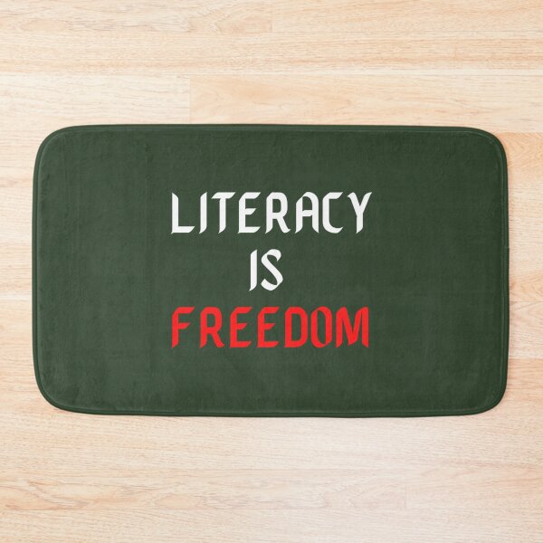 Item preview, literacy is freedom  (5) designed and sold by Confettids.