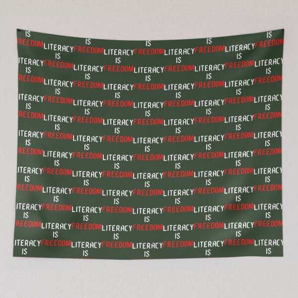 Item preview, literacy is freedom  (5) designed and sold by Confettids.