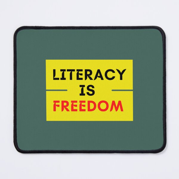 Item preview, literacy is freedom  (6) designed and sold by Confettids.