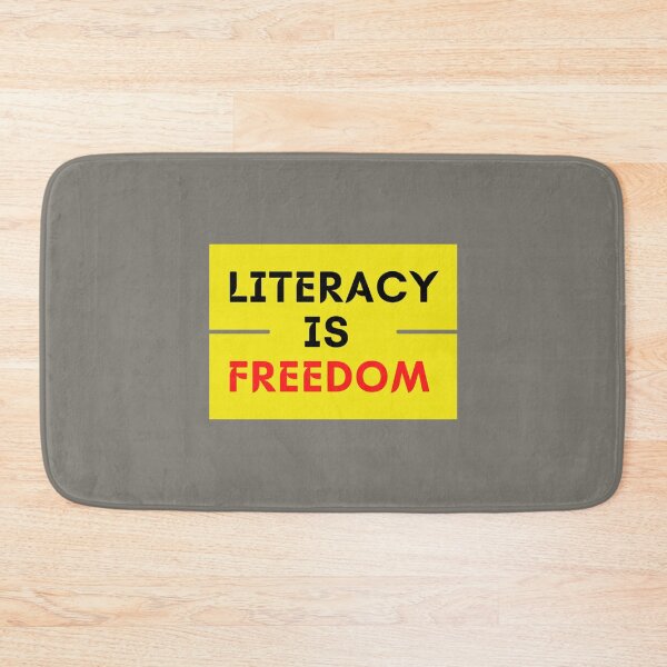 Item preview, literacy is freedom  (6) designed and sold by Confettids.