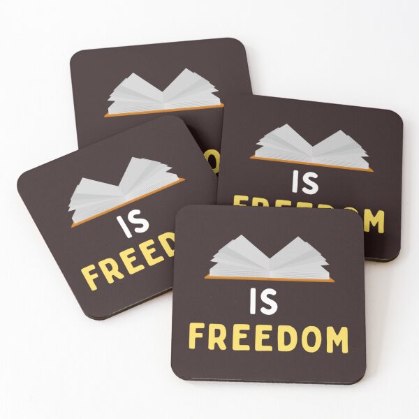 Item preview, literacy is freedom  (7) designed and sold by Confettids.