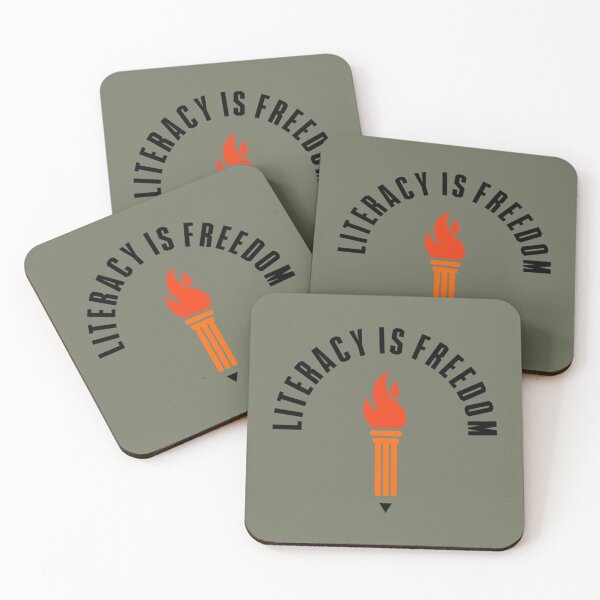 Item preview, Literacy Is Freedom   designed and sold by Confettids.
