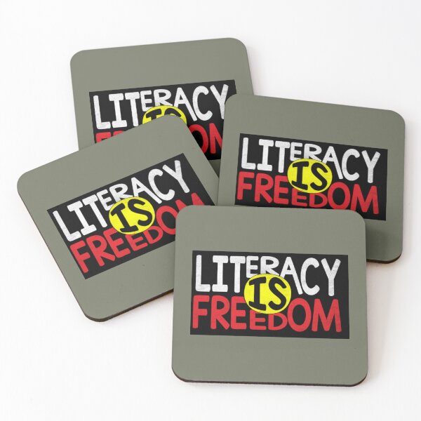 Item preview, Literacy Is Freedom - Australian Literacy  _  designed and sold by Confettids.