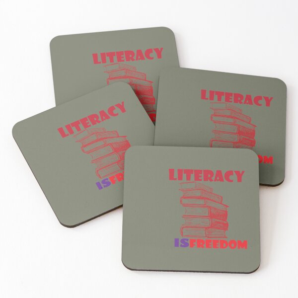 Item preview, Literacy Is Freedom - Literacy Is Freedom gift    designed and sold by Confettids.