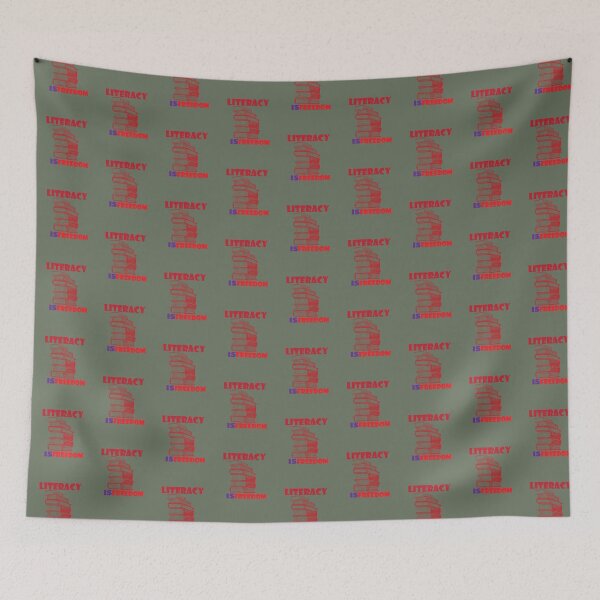 Item preview, Literacy Is Freedom - Literacy Is Freedom gift    designed and sold by Confettids.