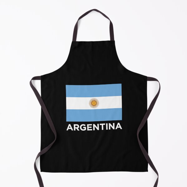 Item preview, Argentina Flag with Text - Bandera Oficial de Ceremonia (On Black) designed and sold by STUDIO-72.