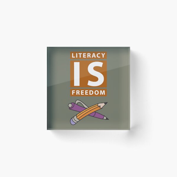 Item preview, Literacy is freedom Beautiful design      designed and sold by Confettids.