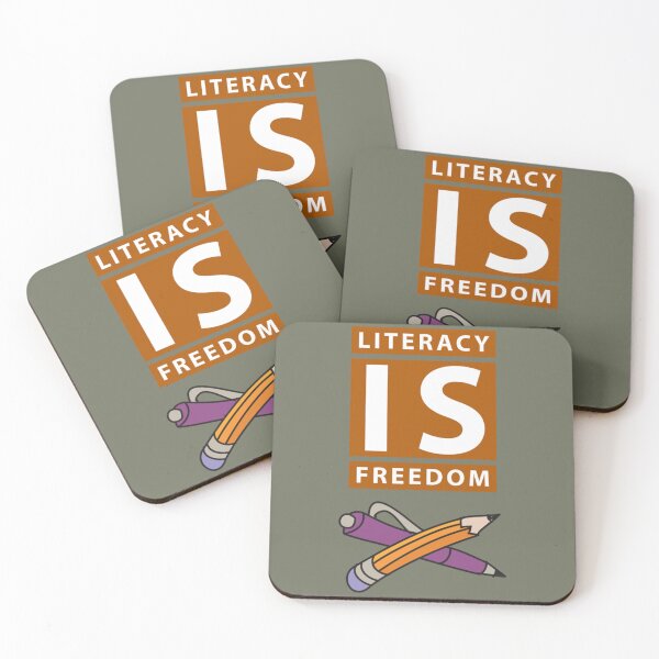 Item preview, Literacy is freedom Beautiful design      designed and sold by Confettids.