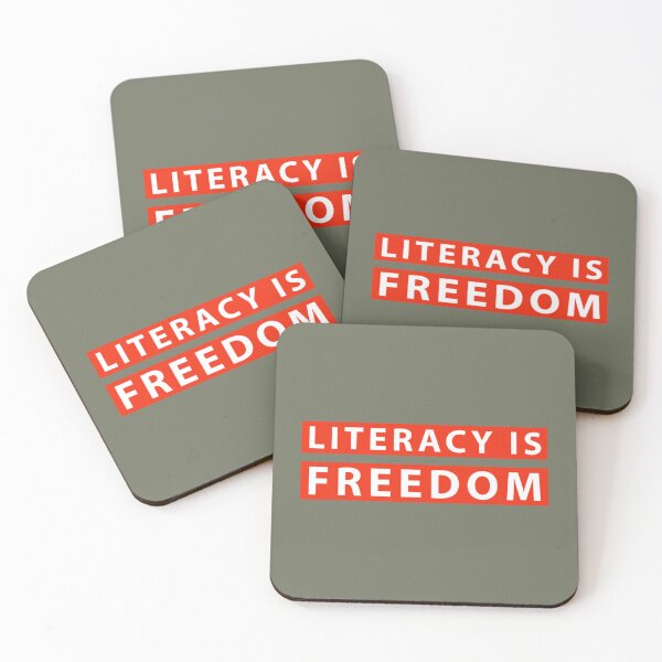 Item preview, Literacy is freedom Beautiful design    designed and sold by Confettids.