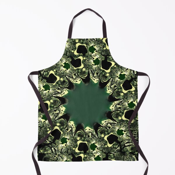 Item preview, beyond simple fractals in many shades of green on a plain background designed and sold by mister-john.