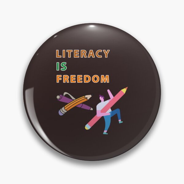 Item preview, Literacy is freedom Beautiful design   designed and sold by Confettids.