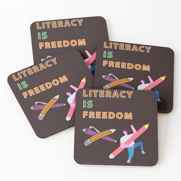 Item preview, Literacy is freedom Beautiful design   designed and sold by Confettids.