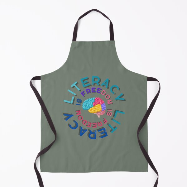 Item preview, Literacy Is Freedom Circle     designed and sold by Confettids.