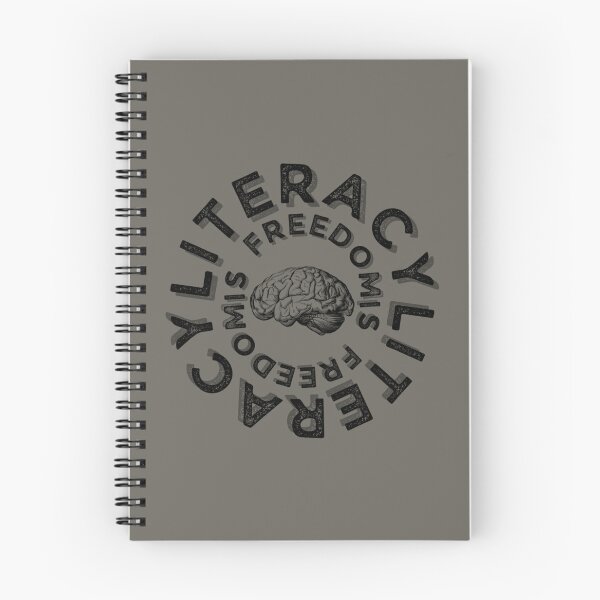 Item preview, Literacy Is Freedom Concentric Circles   designed and sold by Confettids.