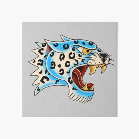 Traditional tiger tattoo Royalty Free Vector Image
