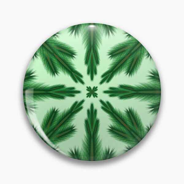 Item preview, Pine Mandala - Celadon designed and sold by Elisa Yinh Creative.