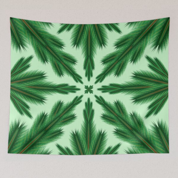 Item preview, Pine Mandala - Celadon designed and sold by Elisa Yinh Creative.