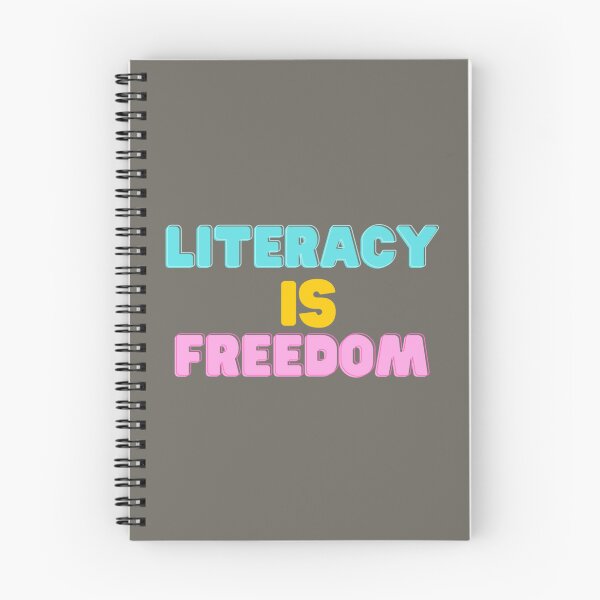 Item preview, LITERACY IS FREEDOM -MOTIVATIONAL QUOTES    designed and sold by Confettids.
