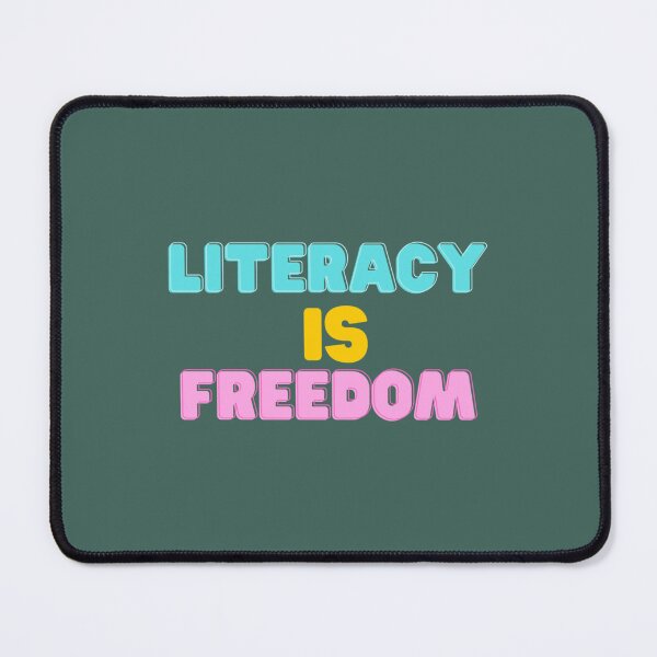 Item preview, LITERACY IS FREEDOM -MOTIVATIONAL QUOTES    designed and sold by Confettids.