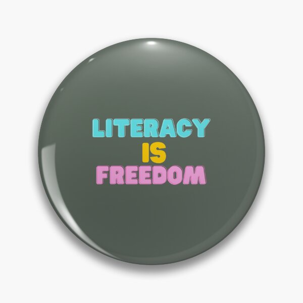 Item preview, LITERACY IS FREEDOM -MOTIVATIONAL QUOTES    designed and sold by Confettids.