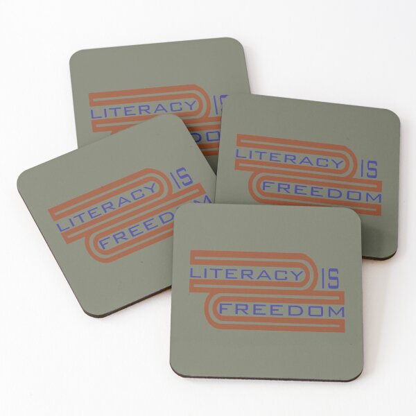 Item preview, Literacy Is Freedom Premium Scoop  designed and sold by Confettids.