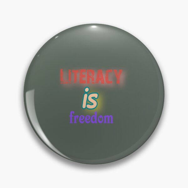 Item preview, Literacy Is Freedom for all people Fitted  designed and sold by Confettids.