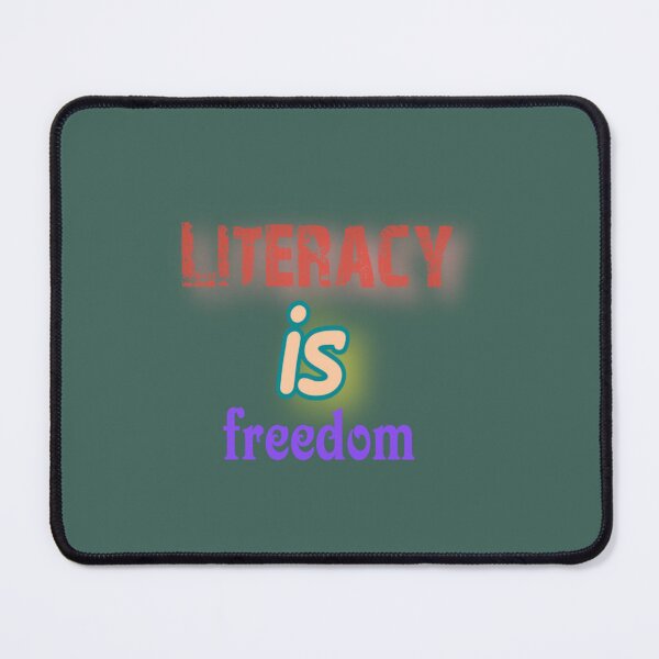 Item preview, Literacy Is Freedom for all people Fitted  designed and sold by Confettids.