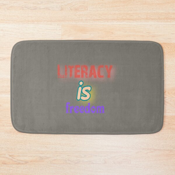 Item preview, Literacy Is Freedom for all people Fitted  designed and sold by Confettids.