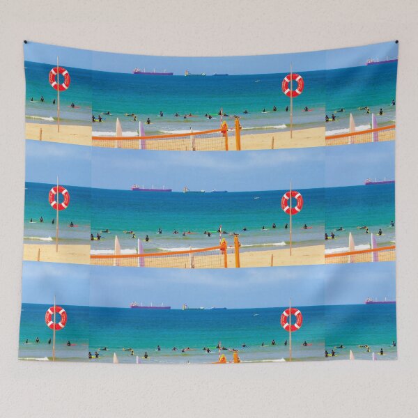 Item preview, carcavelos, surfers paradise.the beach was stunning today designed and sold by Tereza Pilar  Art.