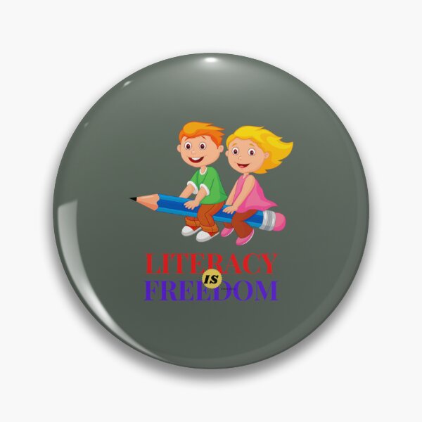 Item preview, Literacy Is Freedom, Literacy, Freedom         designed and sold by Confettids.
