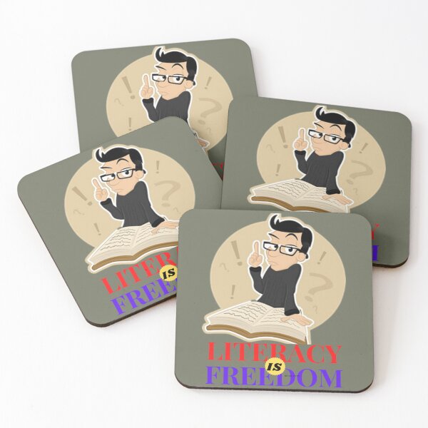 Item preview, Literacy Is Freedom, Literacy, Freedom        designed and sold by Confettids.