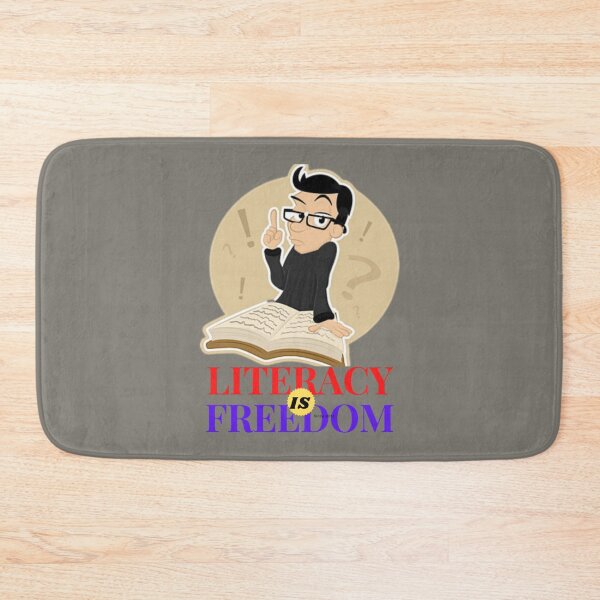 Item preview, Literacy Is Freedom, Literacy, Freedom        designed and sold by Confettids.