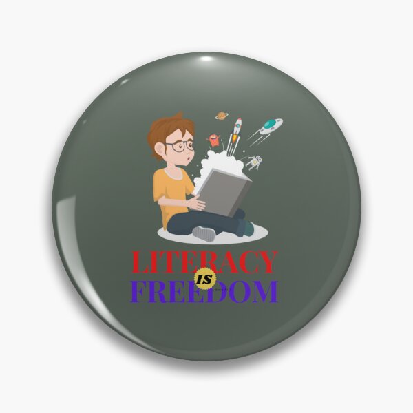 Item preview, Literacy Is Freedom, Literacy, Freedom     designed and sold by Confettids.