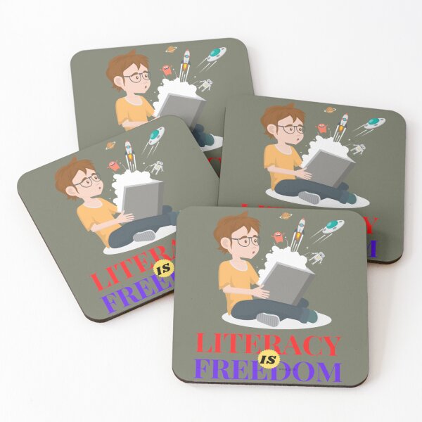 Item preview, Literacy Is Freedom, Literacy, Freedom     designed and sold by Confettids.