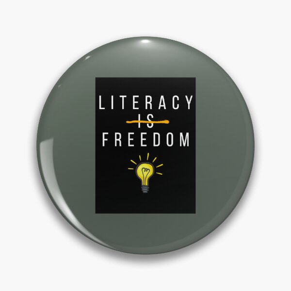 Item preview, literacy is freedom,literacy, is, freedom   designed and sold by Confettids.