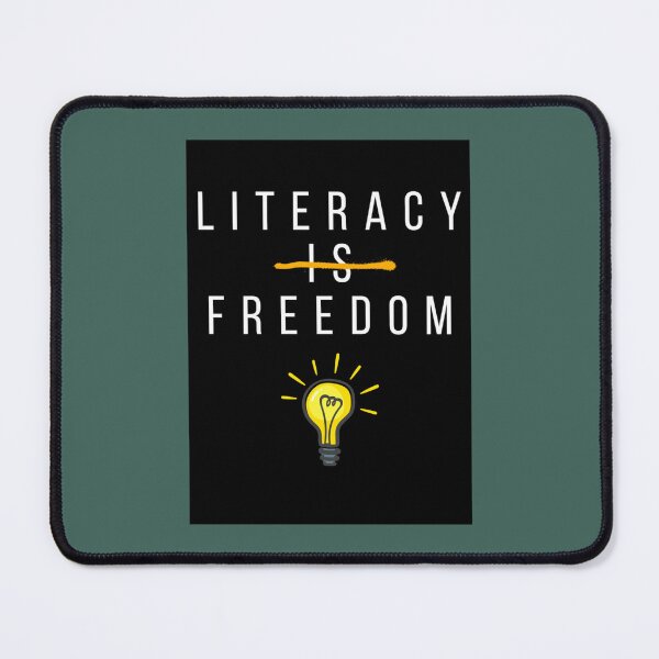 Item preview, literacy is freedom,literacy, is, freedom   designed and sold by Confettids.
