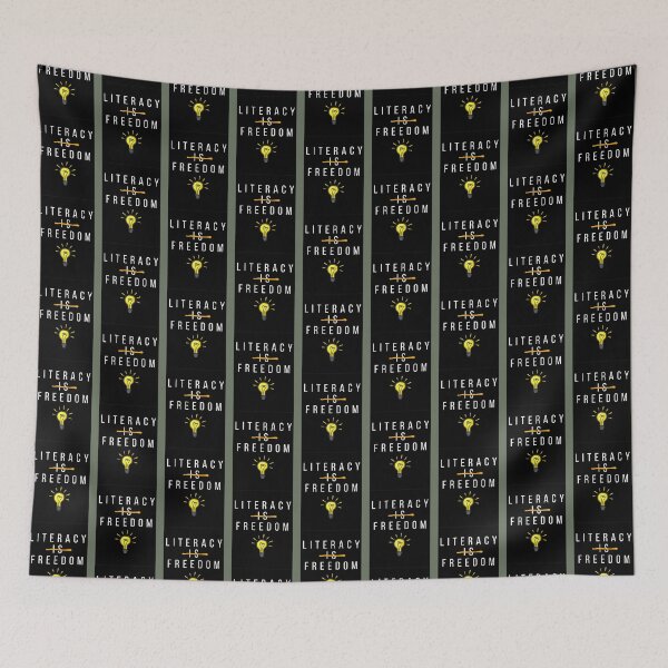 Item preview, literacy is freedom,literacy, is, freedom   designed and sold by Confettids.