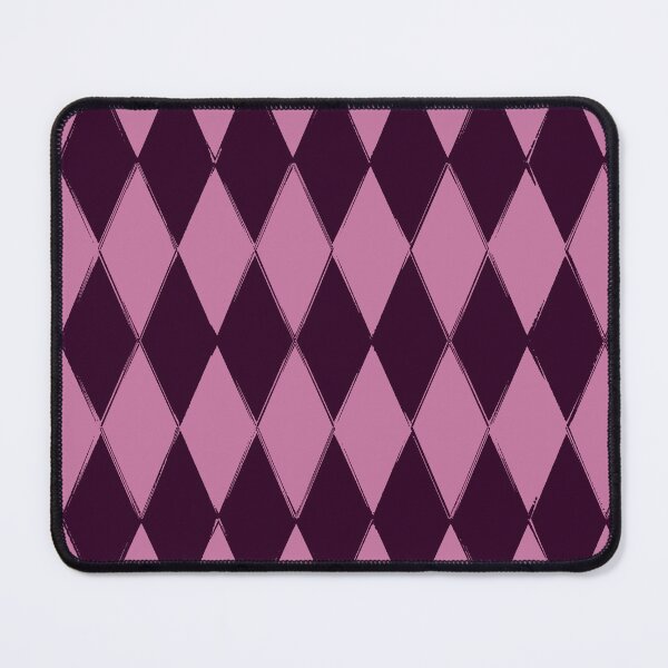 Item preview, Harlequin in pale peony and very dark purple  designed and sold by ncxadair.