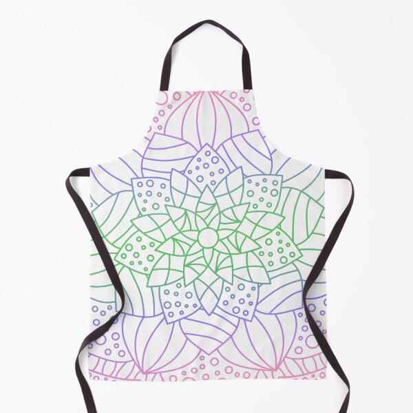 Item preview, Mandala Subtle Abstract Trigender Pride Flag Pink Lotus designed and sold by cashewdays.