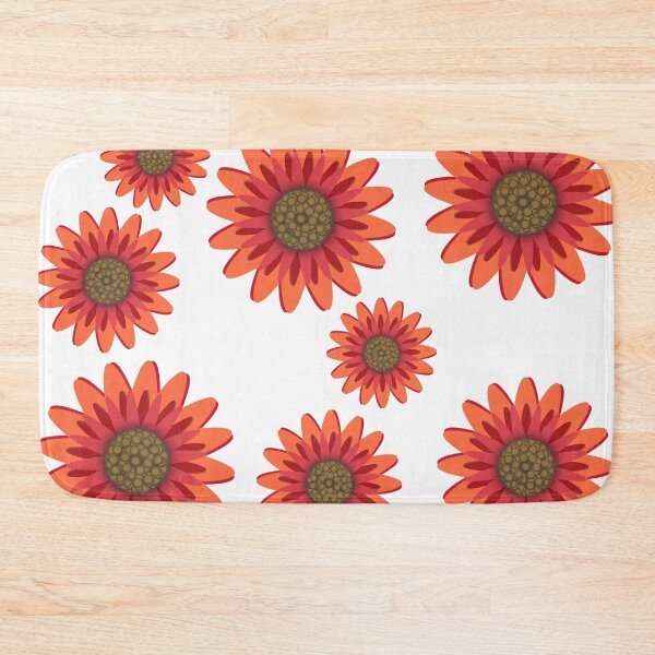 Item preview, Big Flowers Orange designed and sold by LawrenceA.