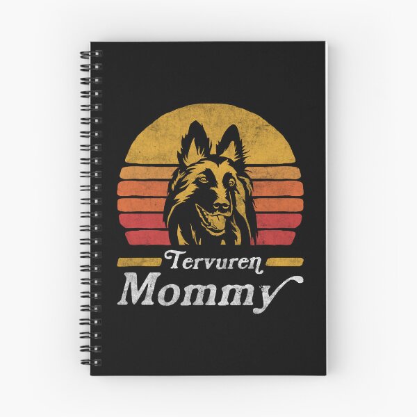 Item preview, Retro Vintage Belgian Tervuren Mommy designed and sold by More Cute Dogs.