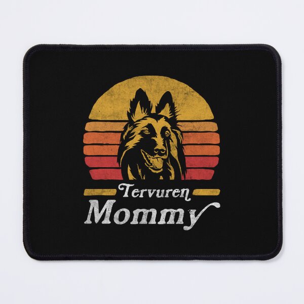 Item preview, Retro Vintage Belgian Tervuren Mommy designed and sold by More Cute Dogs.