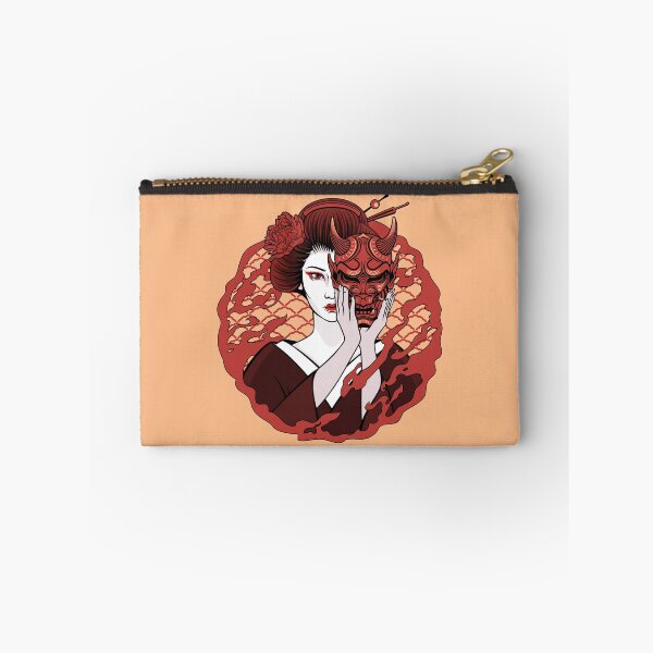 Item preview, Japanese woman with demon mask. designed and sold by Anna Reutova.