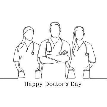 World Health Day Clipart Hd PNG, Doodle Art Of Doctor And Heart Element For  World Health Day, Heart Drawing, World Drawing, Health Drawing PNG Image  For Free Download