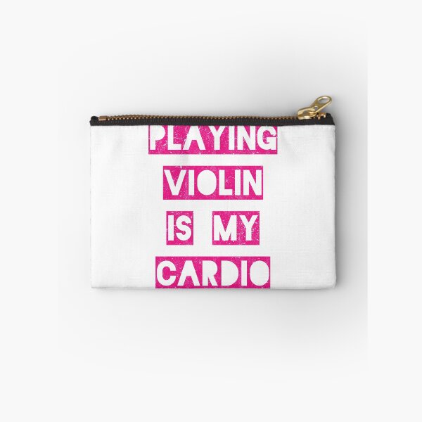 Item preview, Playing violin is my cardio | pink designed and sold by Gregg Brinkerhoff.