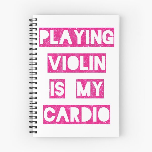 Item preview, Playing violin is my cardio | pink designed and sold by Gregg Brinkerhoff.
