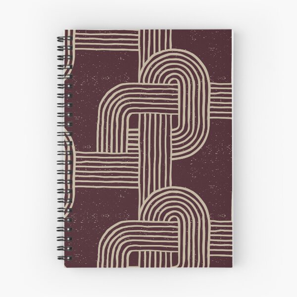 Item preview, Burgundy Woven Tile Pattern designed and sold by GubrialGraphics.