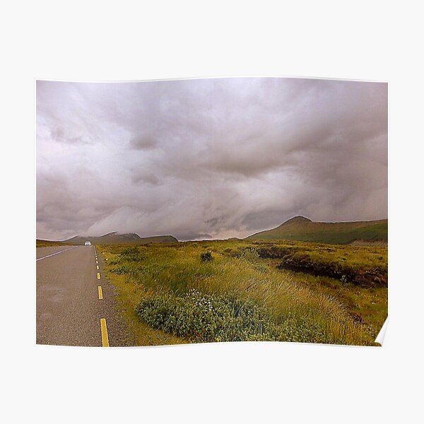 The Road To Errigal..............................Ireland Poster