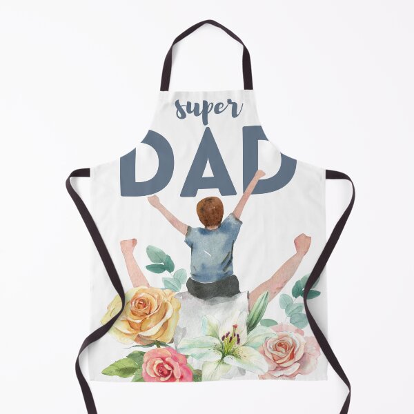 Item preview, Super Dad Floral Watercolor Design designed and sold by KidsAwesom.