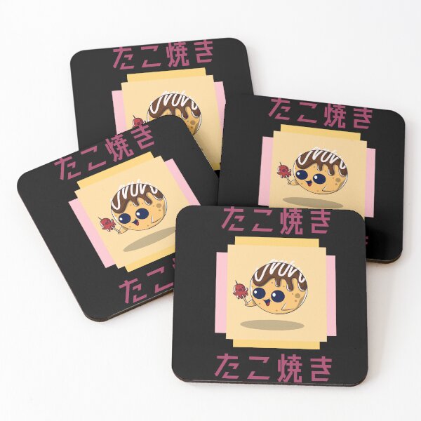 Item preview, kawaii takoyaki lindas comida japonesa vintage designed and sold by Babytopia.